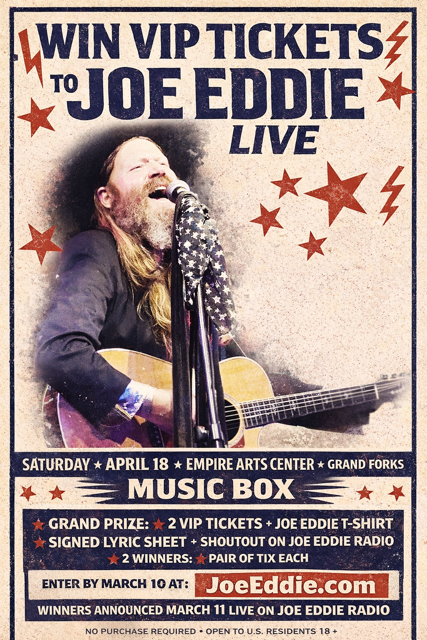 Giveaway — Win VIP tickets to Joe Eddie Live at the Empire